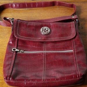 Relic flap crossbody bag